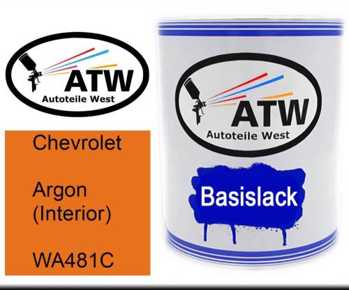 Chevrolet, Argon (Interior), WA481C: 1L Lackdose, von ATW Autoteile West.